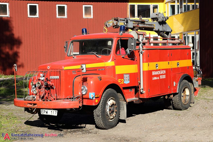 Scania L80 - Räddningsbil